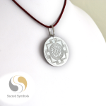 Srebrny wisior energetyczny Shri Yantra