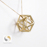 Bryły Platońskie - Ikosaedr złoty